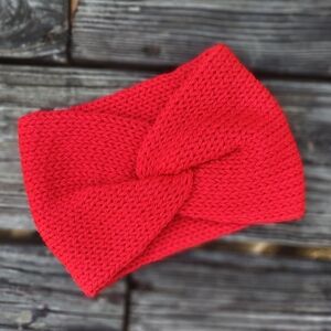 New knotted knit headband ear warmer osfm